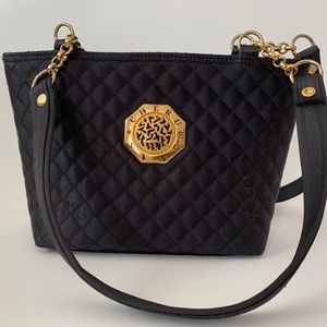 Black Nylon Shoulder Bag